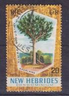 New Hebrides 1969 Mi. 277, 20c. Kauri-Fichte Pine (o) - Oblitérés
