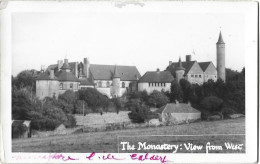 Photo Card  The Monastery: View From West  Caldey ( Photo Carte Vue Du Monastère Depuis L'ouest De Caldey ) - Pembrokeshire