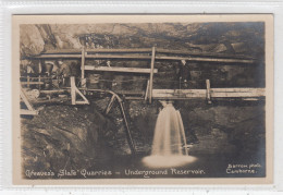 Greaves's Slate Quarries. Underground Reservoir. * - Gwynedd