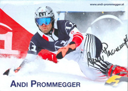 Autogramm AK Snowboarder Andreas Andi Prommegger St. Johann Schwarzach Im Pongau Salzburg Österreich Olympia Olympics - Autógrafos