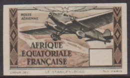 Afrique Equatoriale PA38b** Non Dentelé Valeur Omise - Other & Unclassified