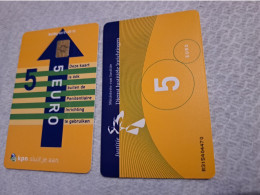 NETHERLANDS   € 5,-  ,-  / USED  / DATE  01-07-11  JUSTITIE/PRISON CARD  CHIP CARD/ USED   ** 16145** - GSM-Kaarten, Bijvulling & Vooraf Betaalde