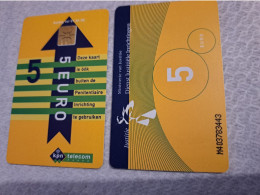 NETHERLANDS   € 5,-  ,-  / USED  / DATE  01-01-05  JUSTITIE/PRISON CARD  CHIP CARD/ USED   ** 16154** - GSM-Kaarten, Bijvulling & Vooraf Betaalde