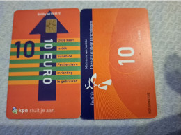 NETHERLANDS   € 10,-   / USED  / DATE  01-01-11  JUSTITIE/PRISON CARD  CHIP CARD/ USED   ** 16164** - GSM-Kaarten, Bijvulling & Vooraf Betaalde