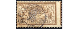 Alexandrie 30 Obl. Variété Piquage Décalé - Autres & Non Classés