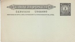 ARGENTINA 1883 POSTCARD UNUSED - Covers & Documents