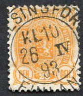 Finlande N°31 Oblitéré, Cachet Exceptionnel - Used Stamps