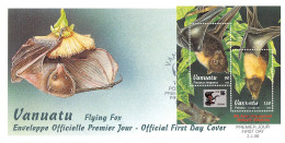 VANUATU - FDC WWF 1996 - BATS / 4161 - Vanuatu (1980-...)