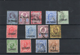 Levant - Lot Oblitérés - Levant Britannique