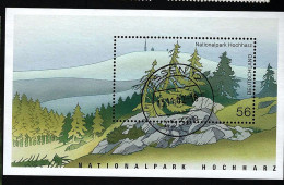 2002 Nationalparks  Michel DE BL59 Stamp Number DE 2171 Yvert Et Tellier DE BF58 Stanley Gibbons DE MS3127 Used - 2001-2010