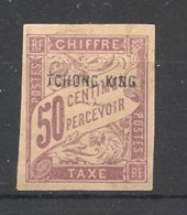 TCH'ONG-K'ING - 1903 - Taxe TT N°YT. 13 - Type Duval 50c Lilas - Neuf * / MH VF - Neufs