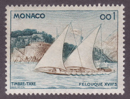 TIMBRE MONACO TAXE N° 56 ** NEUF - Impuesto