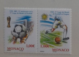 MONACO 2005  MNH**  75 YEARS FIRST WORLD CUP URUGUAY CELESTE WINNER  FOOTBALL FUSSBALL SOCCER CALCIO FOOT VOETBOL FUTBOL - 1930 – Uruguay