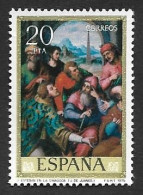 SE)1979 SPAIN, PAINTING, JUAN DE JUANES, 1507-1579, SAINT STEPHEN IN THE SYNAGOGUE, MNH - Mandats
