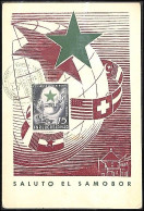 1953 Esperanto On A Matching Card With A Commemorative Cancel CM, VF - Cartes-maximum