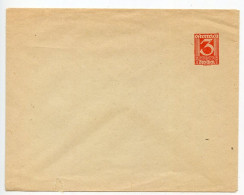 Austria 1920's Mint Postal Envelope - 3g. Numeral - Omslagen