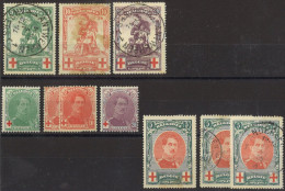 BELGIO 1914/15 - Pro Croce Rossa - N. 126/193 - Nuovi E Usati - 1914-1915 Red Cross