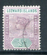 LEEWARD- Y&T N°1- Oblitéré - Leeward  Islands