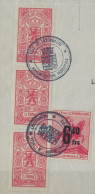 Luxembourg - Luxemburg - Timbres - Taxes  - Timbre De Dimension  Administration  Communale  Luxembourg   ° - Strafport