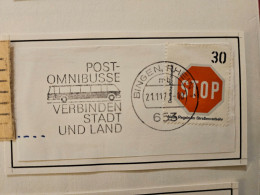 History Of Flight AIRPLANE PROTOTYPE Plane Cancel Cancellation Postmark - Bussen