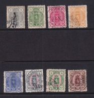Finland 1889 Full Set CV $174 Sc 38-45 Used 15837 - Used Stamps