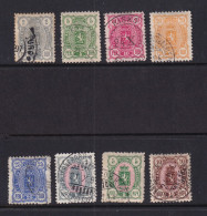 Finland 1889 Full Set CV $174 Sc 38-45 Used 15837 - Usati