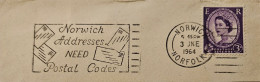 ZIP CODE Postal Code History Of Post Cancel Cancellation Postmark - Codice Postale