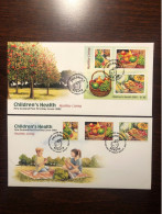 NEW ZEALAND FDC COVER 2002 YEAR  HEALTH MEDICINE - Lettres & Documents