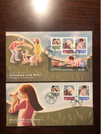 NEW ZEALAND FDC COVER 2005 YEAR  HEALTH MEDICINE - Lettres & Documents