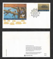 SE)1988 AUSTRALIA, LARGE BOATS AUSTRALIA 88', SAILBOAT 37C, XF, FDC - Nuovi