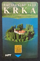 Croatia  - National Park KRKA Chip Card Used - Croatia