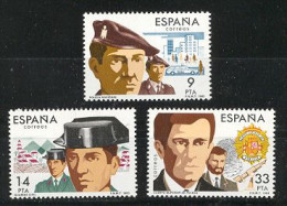 Spain. 1983 - Cuerpos Seguridad Ed 2692-94 (**) - Polizia – Gendarmeria