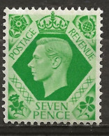 GRANDE-BRETAGNE: **, N° YT 218, TB - Unused Stamps