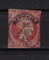 GREECE, LARGE HERMES 20 L., Postmark "NAUPLION"(ΝΑΥΠΛΙΟΝ) Type 2. VERY GOOD POSTMARK. - Gebraucht