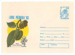 IP 93 - 59b Moon Forrest, Elm, Romania - Stationery - Unused - 1993 - Natur