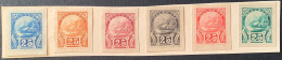 1891 Rütli Essai 25 Rp In Stichtiefdruck 6 Versch. Farben ZNr 67.2.05 (Schweiz Essay Probedruck Switzerland Grütli - Unused Stamps