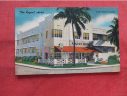 The Regent Hotel.   Miami Beach   Florida >   Ref 6298 - Miami Beach