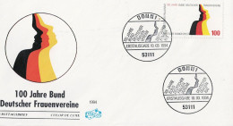 Deutschland Germany Allemagne - 100 Jahre Bund Dt. Frauenvereine (MiNr: 1723) 1994 - Illustrieerter FDC - 1991-2000