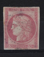 Colonies FR Yv Nr  21  Oblitéré/cancelled/used Endommagé - Ceres