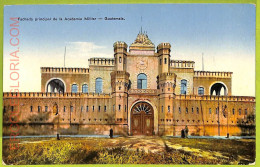 Af2459 - GUATEMALA - VINTAGE POSTCARD - Academia Militar - Guatemala