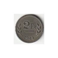 BELGIQUE - KM 133 - 2 FRANCS 1944 - TYPE LIBÉRATION - LÉOPOLD III - SPL - 2 Francs (Liberación)