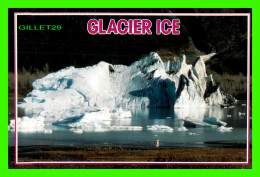 ANCHORAGE, ALASKA - GLACIER ICE BREAKS OFF OR CALVES IN ALL SIZES - PHOTO, KEN GRAHAM - - Anchorage