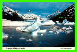 ANCHORAGE, ALASKA - PORTAGE GLACIER, 65 MILES FROM ANCHORAGE - ALASKA JOE - J & H SALES - - Anchorage