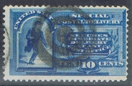 Sellos Expres, Urgente Dto, 12, Fancy Cancel 1888,  USA, Special Delivery, Yvert Num 3 º - Special Delivery, Registration & Certified