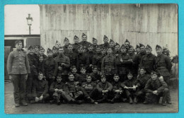 * Holten (Overijssel - Nederland) * (Carte Photo - Fotokaart) Militaria, CT GDA S Compagnie, Soldat, Soldier, Armée Army - Holten