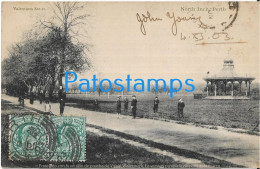 222367 AUSTRALIA PERTH NORTH INCH VIEW PARTIAL TAXADA CIRCULAED TO ARGENTINA POSTAL POSTCARD - Autres & Non Classés