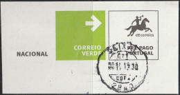 Fragment - Postmark SEIXAL -|- Correio Verde. Pré-Pago / Prepaid Green Mail - Oblitérés