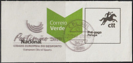 Fragment - Postmark CPL SUL . PORTIMÃO 2010 -|- Correio Verde. Pré-Pago / Prepaid Green Mail - Usati