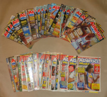 ATHLETICS WEEKLY 1989 MAGAZINE SET – LOT OF 51 OUT OF 53 – TRACK AND FIELD - 1950-Hoy