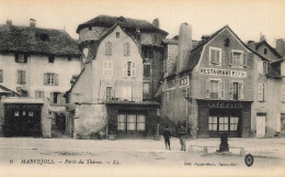 Marvejols * Place Et Porte Du Théron * Café Restaurant PEPIN * Tailleur A. SEGAL * Villageois - Marvejols